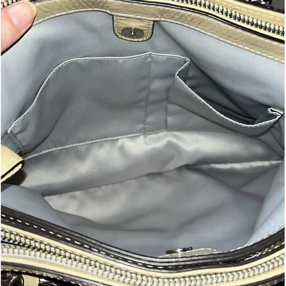 Coach Madison Floral Tote Carryall Purse - Picture 8 of 9